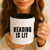 Reading Is Lit Coffee Mug thumb 3