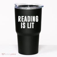 Reading Is Lit Tumbler thumb 0