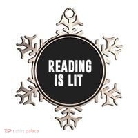 Reading Is Lit Ornament thumb 0