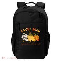Retro I Love Fall Prevention Fall Physical Therapy Groovy Backpack thumb 0