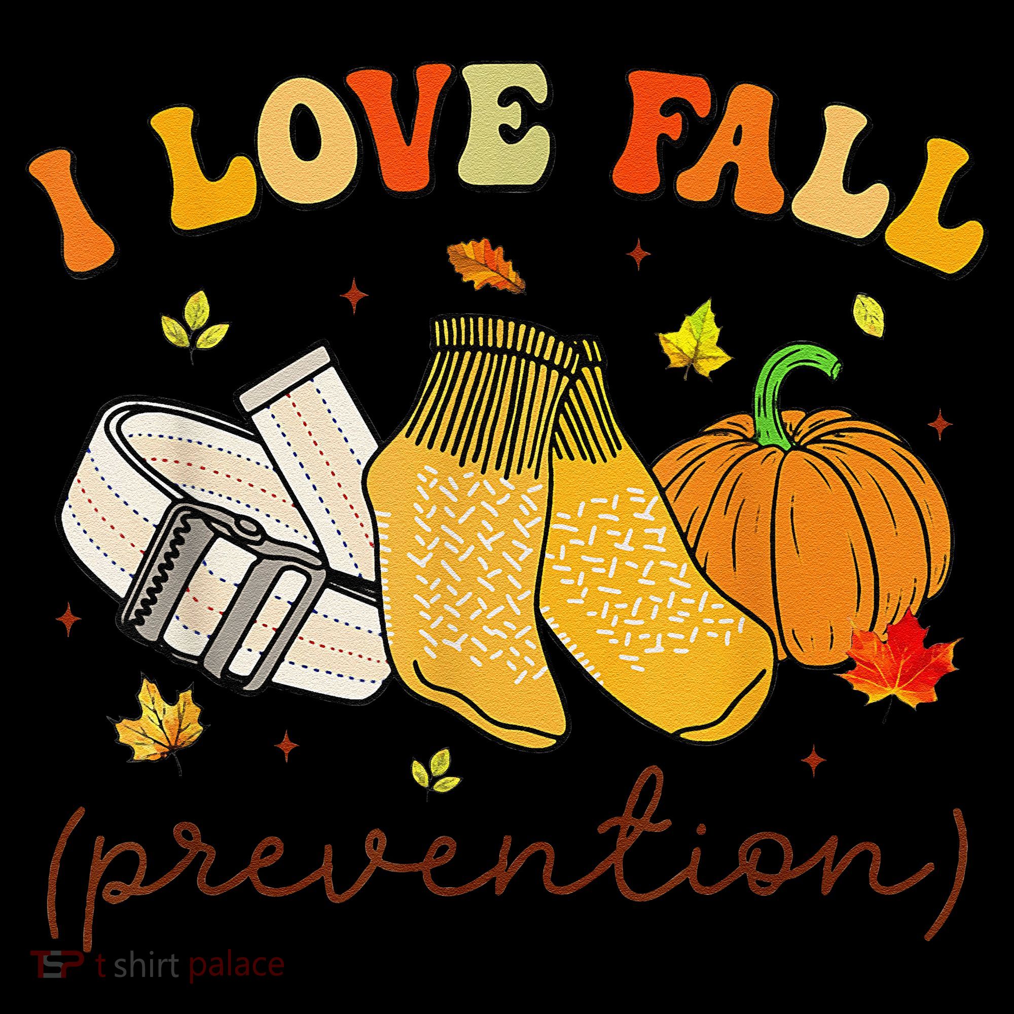Retro I Love Fall Prevention Fall Physical Therapy Groovy Tote Bag