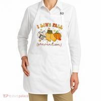 Retro I Love Fall Prevention Fall Physical Therapy Groovy Apron thumb 2