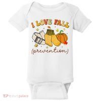 Retro I Love Fall Prevention Fall Physical Therapy Groovy Baby Bodysuit thumb 0