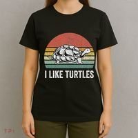 Retro I Like Turtles Turtle Turtle Lover Gifts Vintage T-Shirt thumb 4