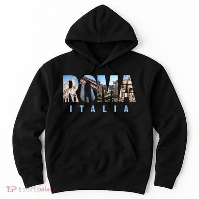 Rome Italy Landmarks Hoodie