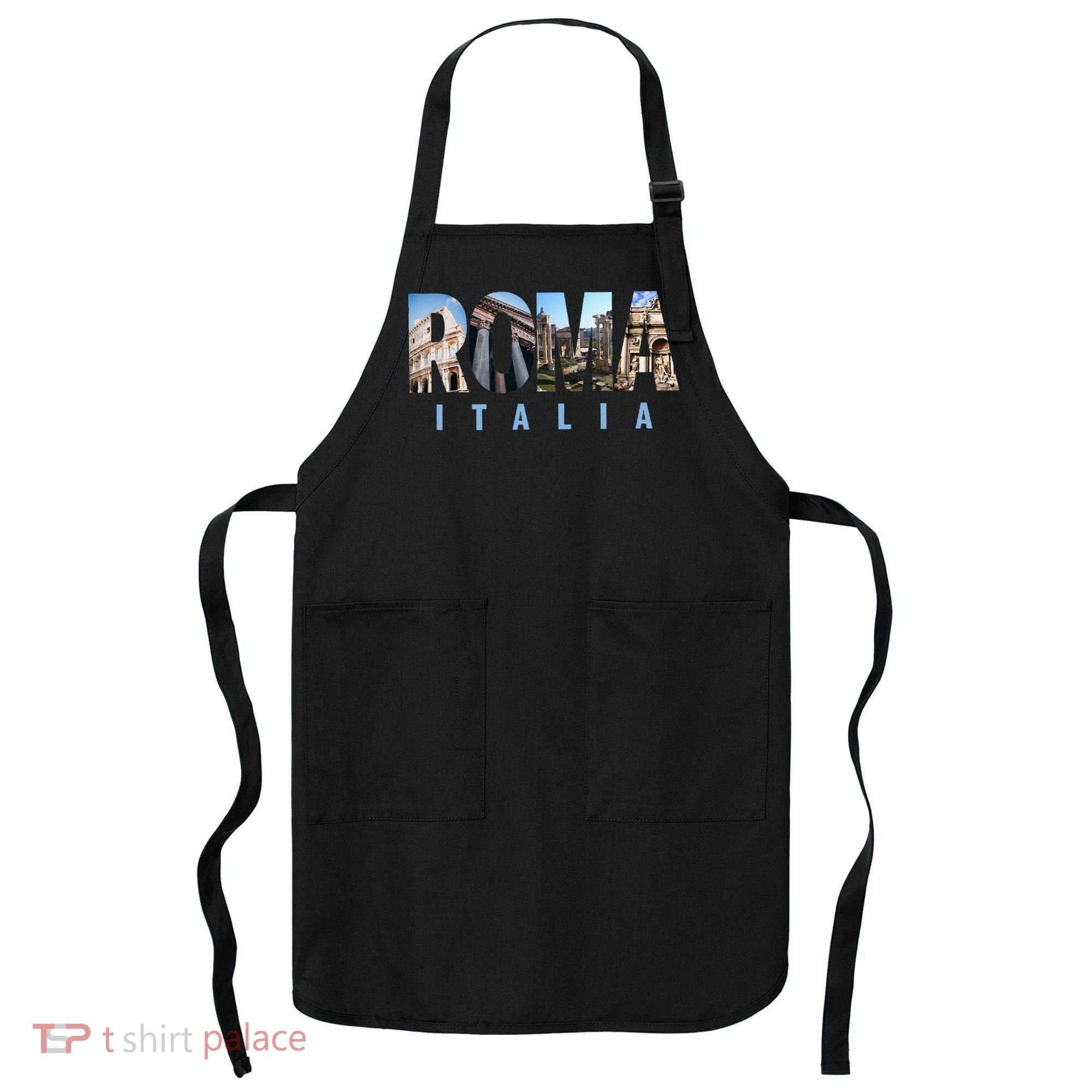 Rome Italy Landmarks Apron