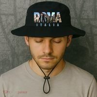 Rome Italy Landmarks Bucket Hat thumb 2