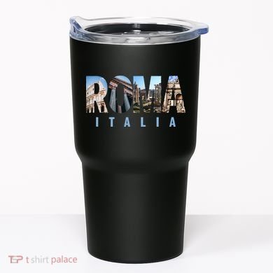 Rome Italy Landmarks Tumbler