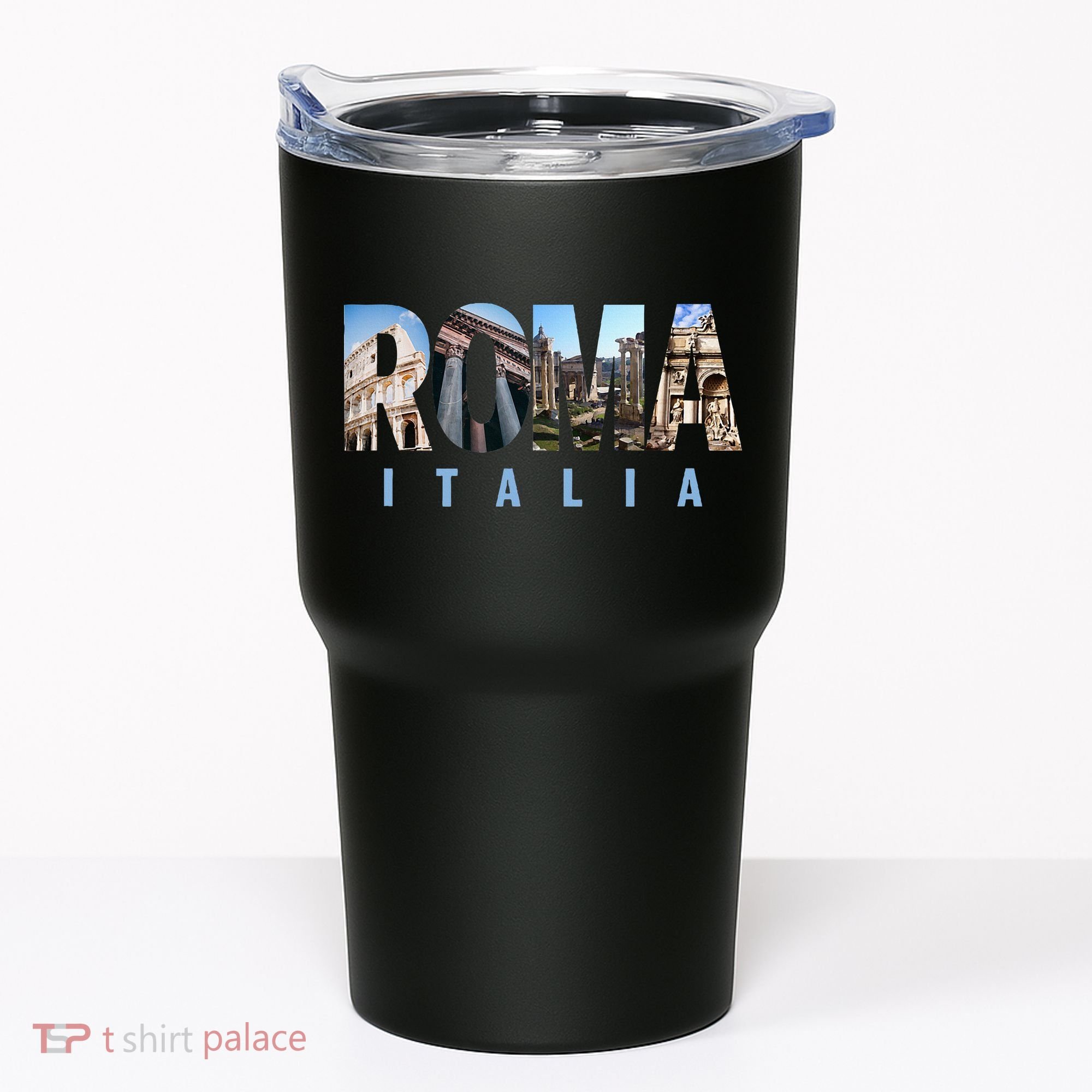Rome Italy Landmarks Tumbler