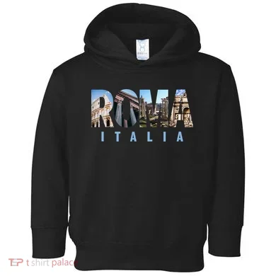 Rome Italy Landmarks Toddler Hoodie