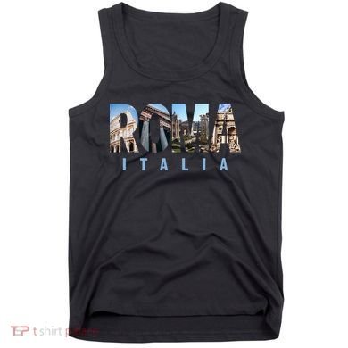 Rome Italy Landmarks Tank Top