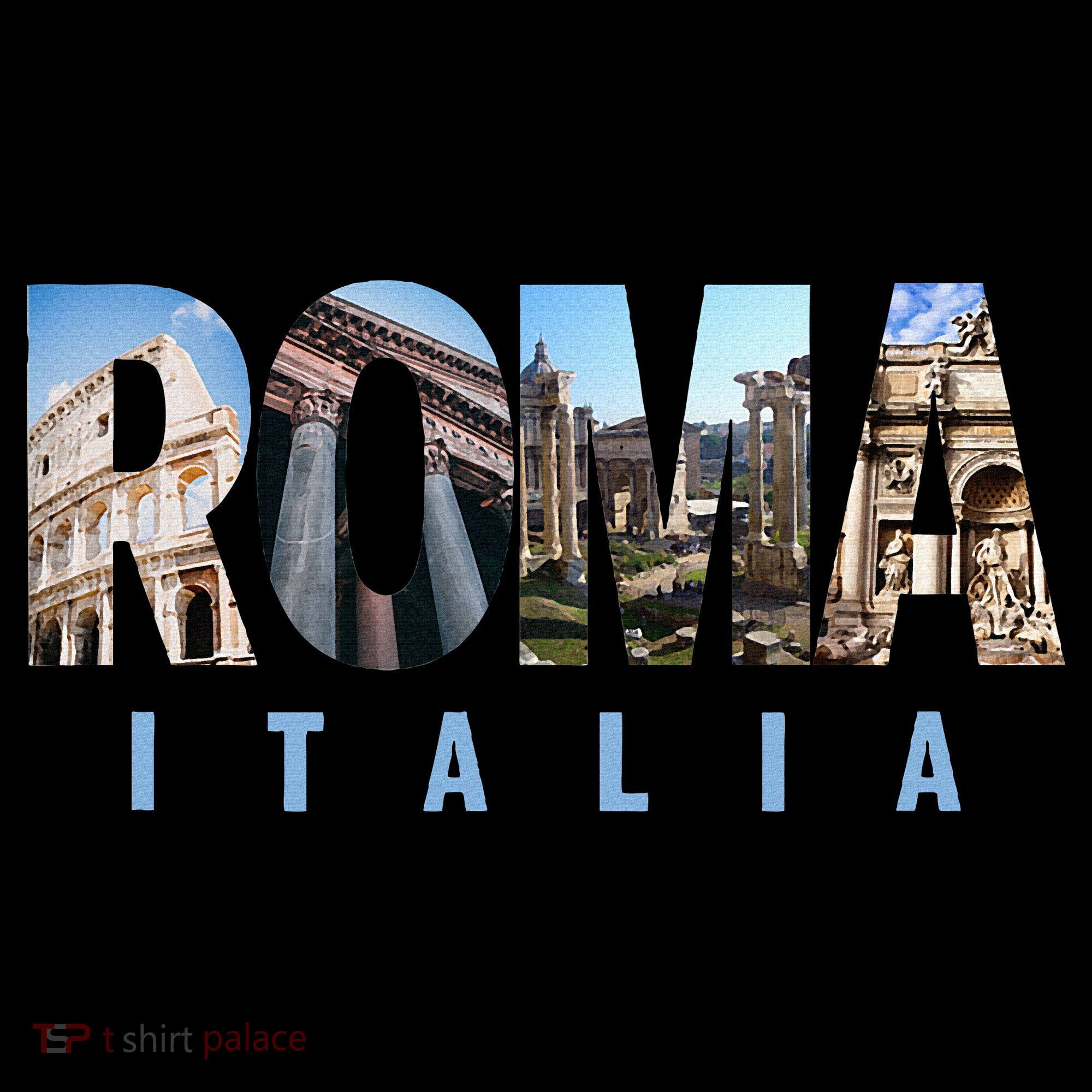 Rome Italy Landmarks Women's Long Sleeve Shirt