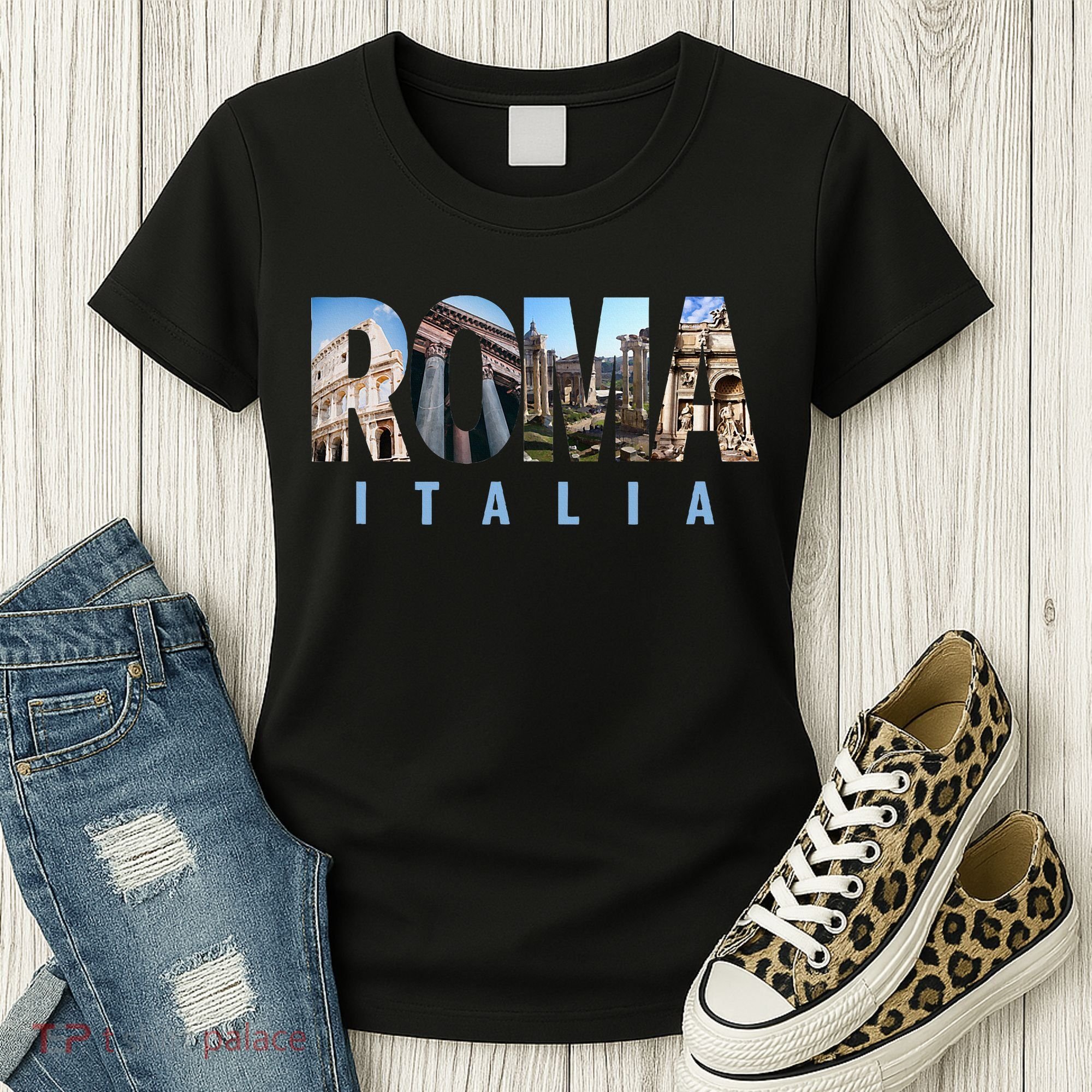 Rome Italy Landmarks Women's T-Shirt
