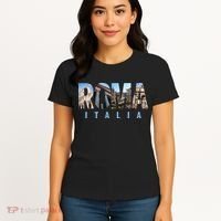Rome Italy Landmarks Women's T-Shirt thumb 4