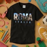 Rome Italy Landmarks Kids T-Shirt thumb 3