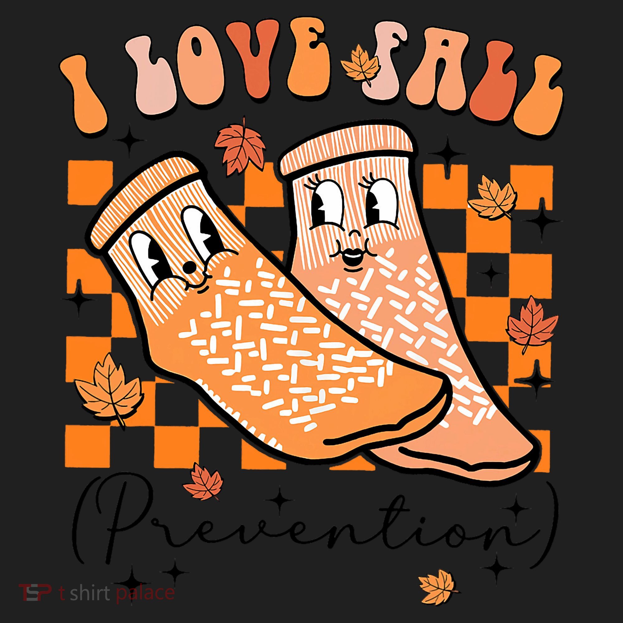 Retro I Love Fall Prevention Thanksgiving Nurse Ot Slp Pta Women's Sweatshirt