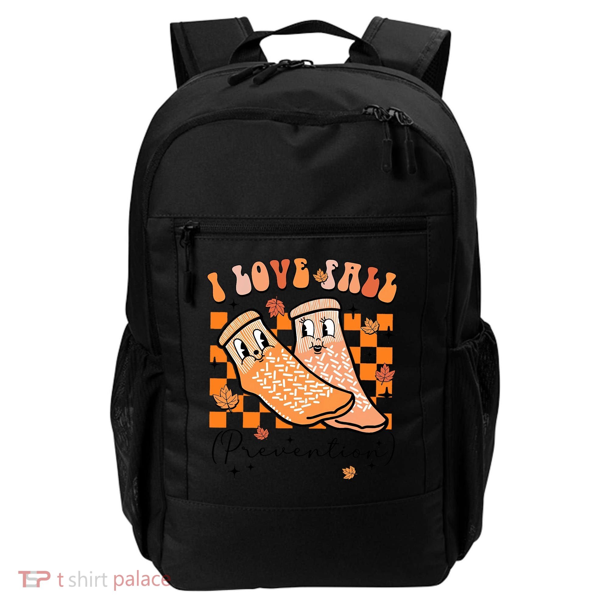 Retro I Love Fall Prevention Thanksgiving Nurse Ot Slp Pta Backpack