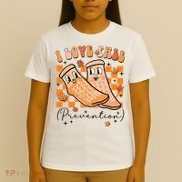 Retro I Love Fall Prevention Thanksgiving Nurse Ot Slp Pta T-Shirt thumb 4