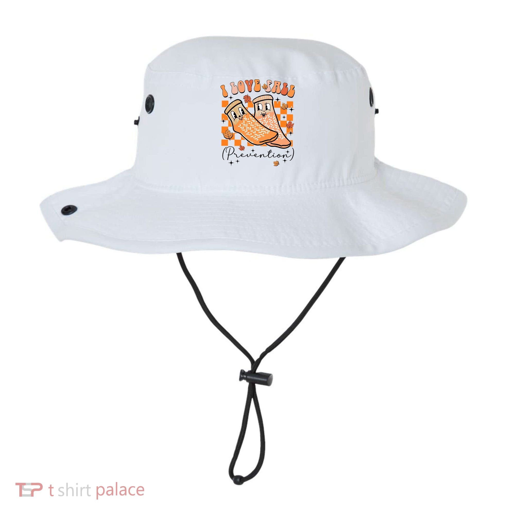 Retro I Love Fall Prevention Thanksgiving Nurse Ot Slp Pta Bucket Hat