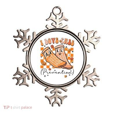 Retro I Love Fall Prevention Thanksgiving Nurse Ot Slp Pta Ornament