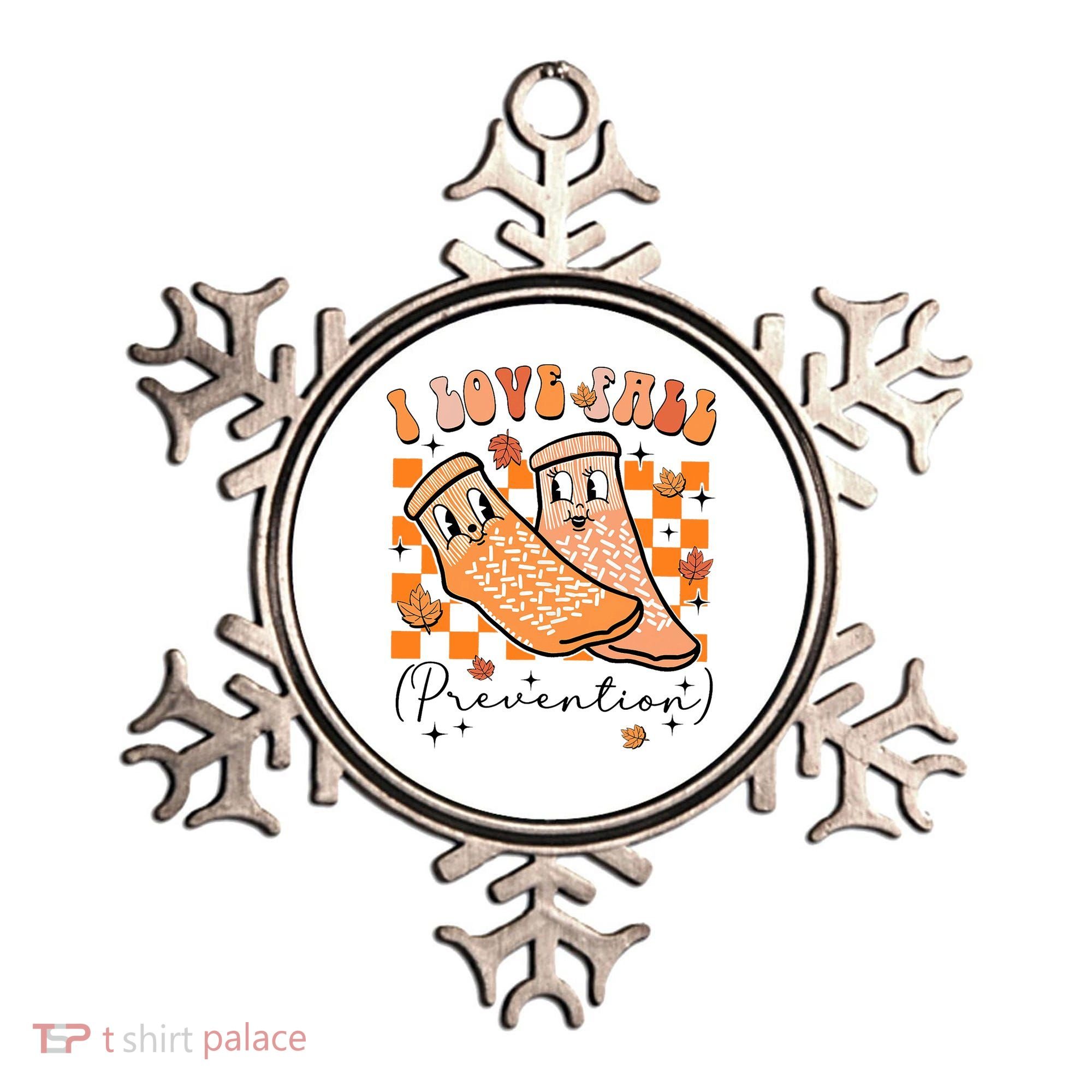 Retro I Love Fall Prevention Thanksgiving Nurse Ot Slp Pta Ornament