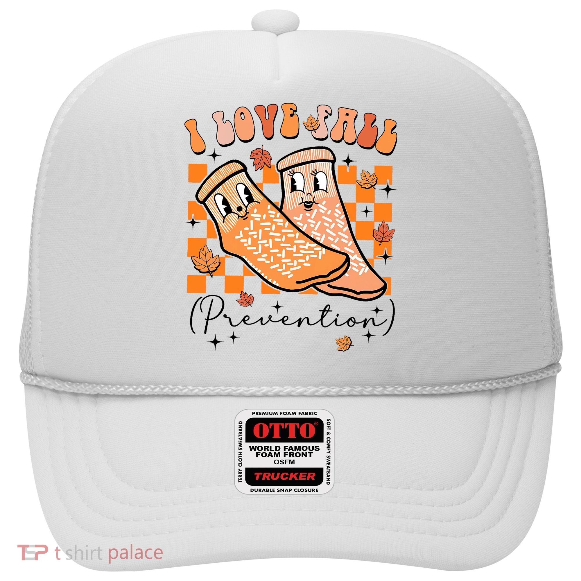 Retro I Love Fall Prevention Thanksgiving Nurse Ot Slp Pta Hat