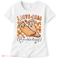 Retro I Love Fall Prevention Thanksgiving Nurse Ot Slp Pta Women's T-Shirt thumb 0