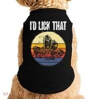 Rockhound ID Lick That Retro Geology Rock Collecting Doggie Tank thumb 0