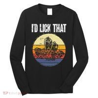 Rockhound ID Lick That Retro Geology Rock Collecting Long Sleeve Shirt thumb 0
