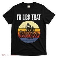 Rockhound ID Lick That Retro Geology Rock Collecting T-Shirt thumb 0