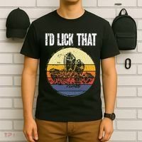 Rockhound ID Lick That Retro Geology Rock Collecting T-Shirt thumb 6