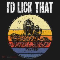 Rockhound ID Lick That Retro Geology Rock Collecting Mousepad thumb 1