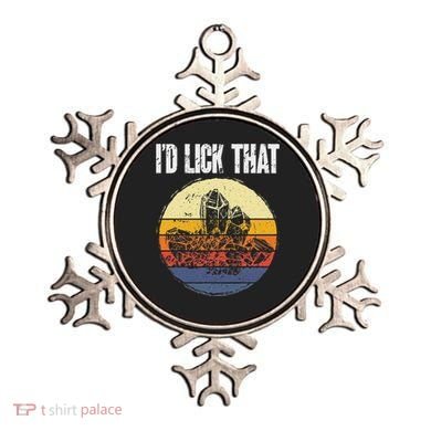 Rockhound ID Lick That Retro Geology Rock Collecting Ornament