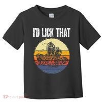 Rockhound ID Lick That Retro Geology Rock Collecting Toddler T-Shirt thumb 0