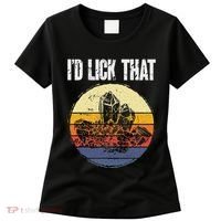 Rockhound ID Lick That Retro Geology Rock Collecting Women's T-Shirt thumb 0