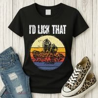 Rockhound ID Lick That Retro Geology Rock Collecting Women's T-Shirt thumb 3