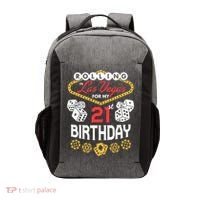 Rolling In Las Vegas For My 21st Birthday Vector Backpack thumb 0