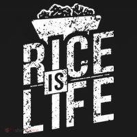 Rice Is Life USA-Made Doggie Bandana thumb 2