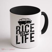 Rice Is Life Coffee Mug thumb 1