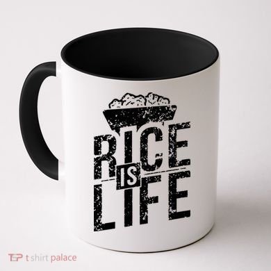 Rice Is Life Coffee Mug