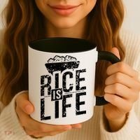 Rice Is Life Coffee Mug thumb 3