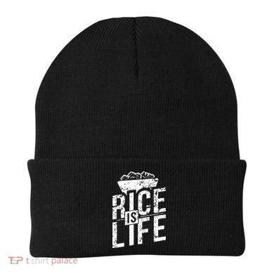 Rice Is Life Beanie