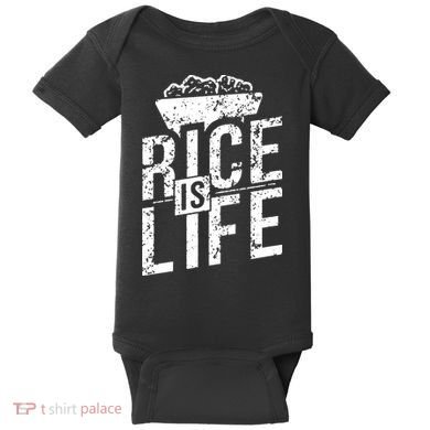 Rice Is Life Baby Bodysuit