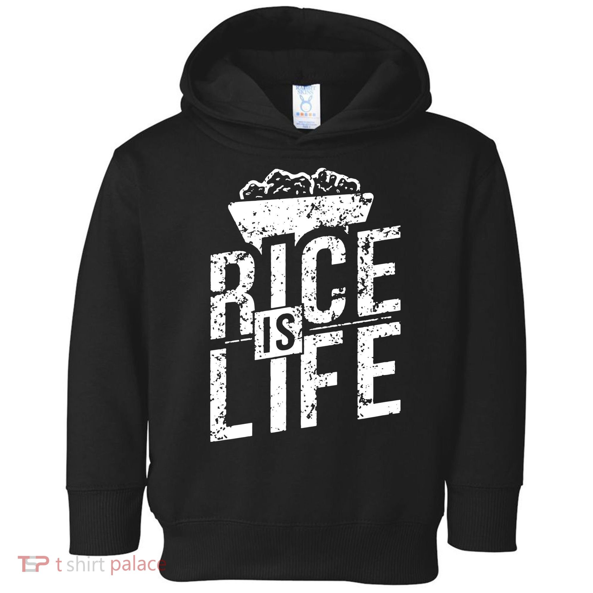 Rice Is Life Toddler Hoodie
