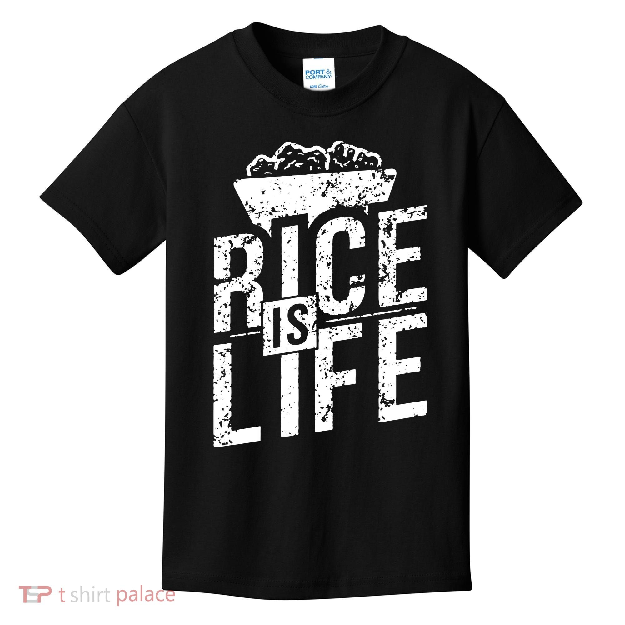 Rice Is Life Kids T-Shirt