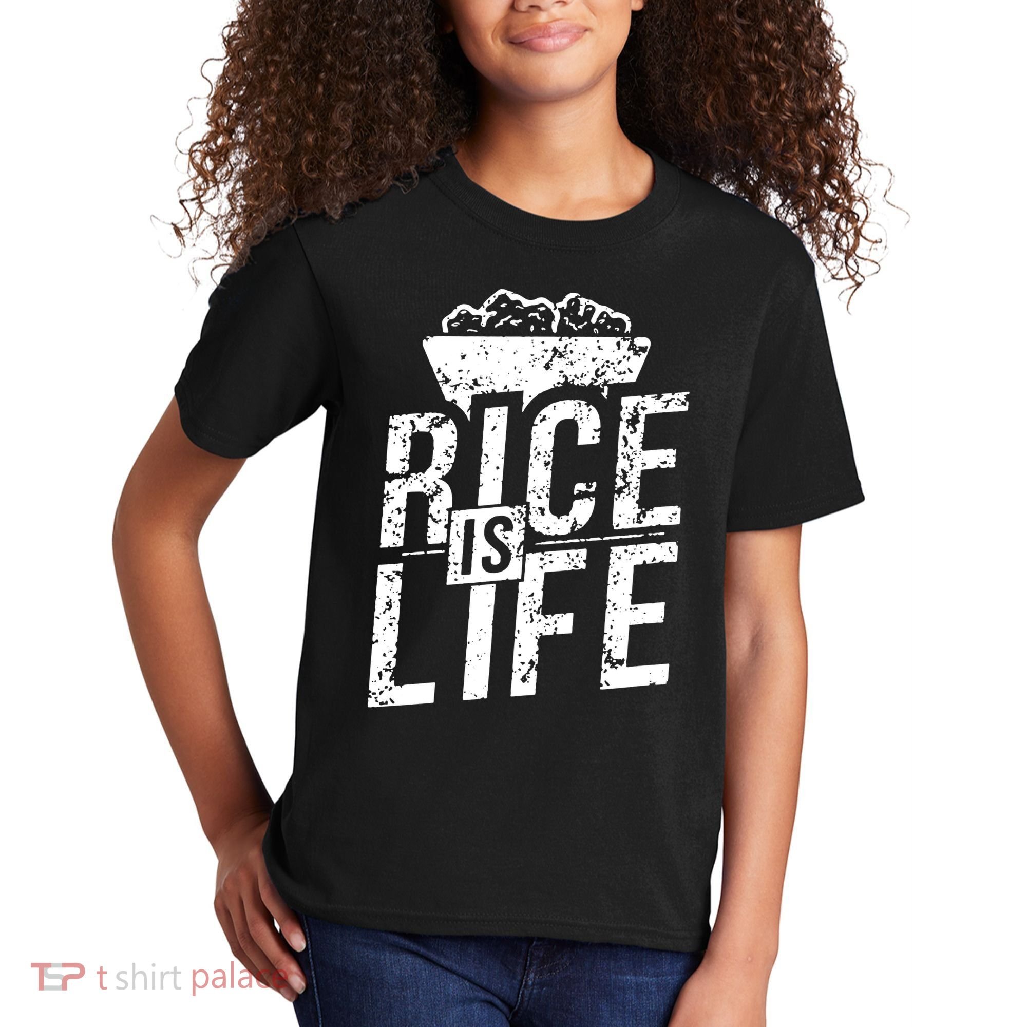 Rice Is Life Kids T-Shirt
