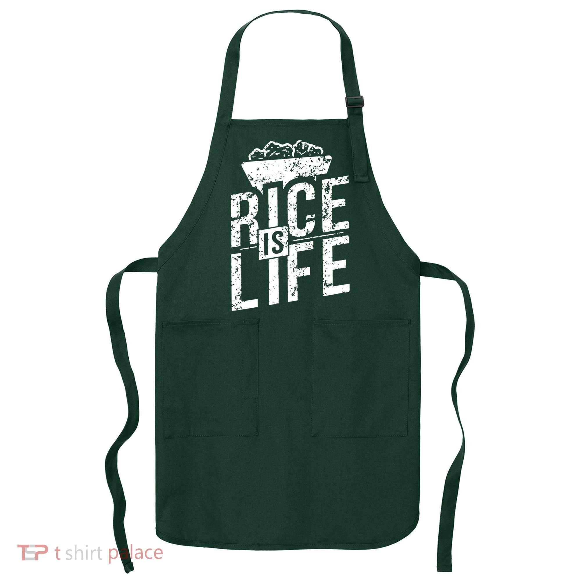 Rice Is Life Apron