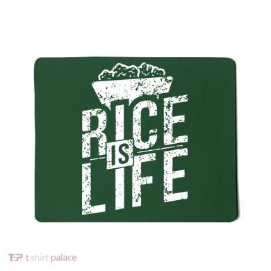 Rice Is Life Mousepad
