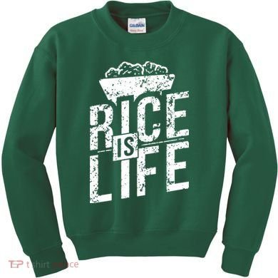 Rice Is Life Kids Sweatshirt