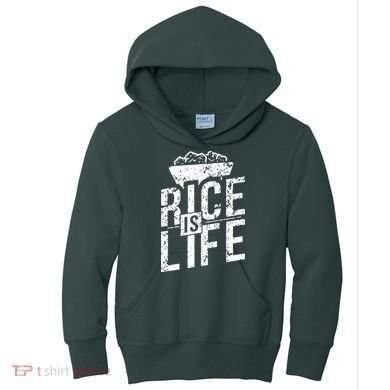 Rice Is Life Kids Hoodie